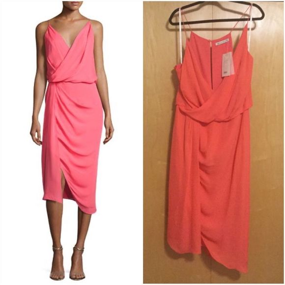 CAMILLA AND MARC Sage Silk Crepe de Chine Dress,